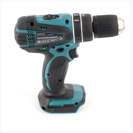 Taladro percutor inalámbrico Makita DHP 456 Z 18 V 50 Nm Solo + juego de puntas 31 piezas (D-30667)