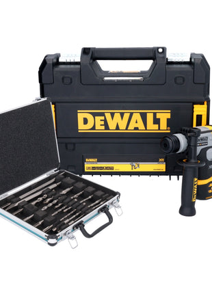 DeWalt DCH 172 NT Akku Bohrhammer 18 V 1,4 J SDS plus Brushless + 13 tlg. Bohrer und Meißel Set + TSTAK - ohne Akku, ohne Ladegerät