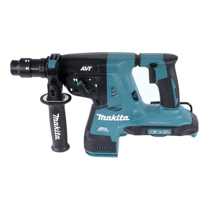 Makita DHR281ZJ Cordless Rotary Hammer SDS-Plus 2,8J 36V (2x18V) Brushless + Drill bits and Chisel Set 13 pcs. + Case Makpac - without battery, without charger