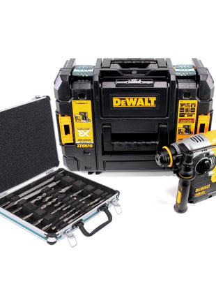 DeWalt DCH 273 NT Perforateur combiné sans fil 18 V 2.1 J SDS plus + Jeu de 13 perceuses et burins + Coffret TSTAK - sans batterie, sans chargeur