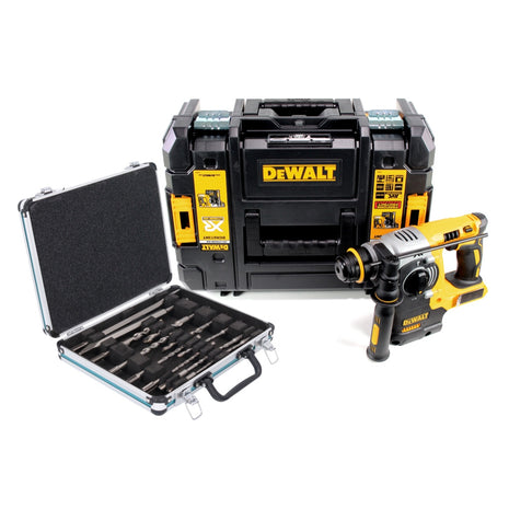 DeWalt DCH 273 NT Perforateur combiné sans fil 18 V 2.1 J SDS plus + Jeu de 13 perceuses et burins + Coffret TSTAK - sans batterie, sans chargeur