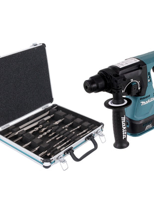 Makita DHR 242 Z Marteau perforateur sans fil 18 V 2,0 J SDS plus Brushless + 13 pces foret et marteau - sans batterie, sans chargeur