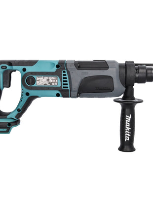 Taladro percutor inalámbrico Makita DHR 241 Z 18 V 2,0 J SDS plus + juego de taladro y cincel de 13 piezas - sin batería, sin cargador