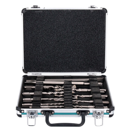 Makita DHR 202 Z Cordless Rotary Hammer 2.0J 18V SDS Plus + Drill and Chisel Set 13 pcs. - without battery, without charger