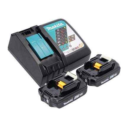 Makita DMR 301 RA akumulatorowe radio budowlane 12 V maks. - 18 V DAB / DAB+ / Bluetooth + 2x akumulator 2,0 Ah + ładowarka