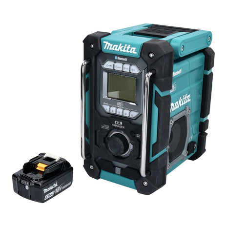 Makita DMR 301 G1 akumulatorowe radio budowlane 12 V maks. - 18 V DAB / DAB+ / Bluetooth + 1x akumulator 6,0 Ah - bez ładowarki