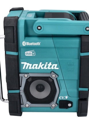 Makita DMR 301 RG radio de obra con batería 12 V máx. - 18 V DAB / DAB+ / Bluetooth + 2x baterías 6,0 Ah + cargador