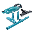 Makita DCL281FZ Battery Stick Vacuum Cleaner 18V Brushless + Carpet Floor Nozzle - without battery, without charger