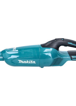 Aspirador inalámbrico Makita DCL 280 FZ 18 V sin escobillas + accesorio separador ciclónico + boquilla para suelos de alfombras - sin batería, sin cargador