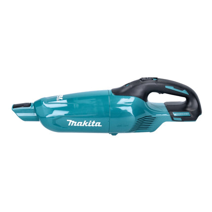Aspirador inalámbrico Makita DCL 280 FZ 18 V sin escobillas + accesorio separador ciclónico + boquilla para suelos conmutable - sin batería, sin cargador