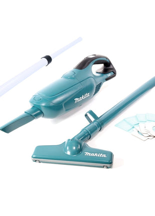 Aspirador inalámbrico Makita DCL 182 Z 18 V + tubo telescópico - sin batería, sin cargador