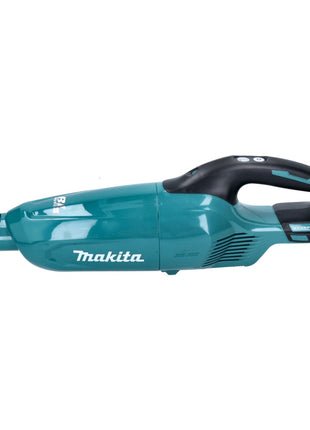 Aspirador inalámbrico Makita DCL 281 FZ 18 V sin escobillas + tubo telescópico (140G19-0) - sin batería, sin cargador