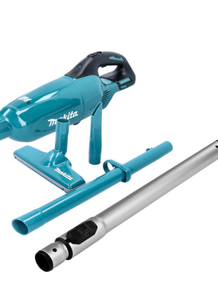 Aspirador inalámbrico Makita DCL 280 FZ 18 V sin escobillas + tubo telescópico (140G19-0) - sin batería, sin cargador