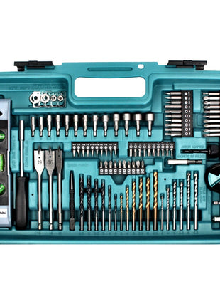 Makita DHP 482 SAX5 Akku Schlagbohrschrauber 18 V 62 Nm + 1x Akku 2,0 Ah + Ladegerät + 101 tlg. Zubehör Set + Koffer