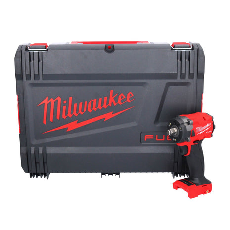 Llave de impacto a batería Milwaukee M18 FIW2F12-0X 18 V 339 Nm 1/2" sin escobillas (4933478443) + caja HD - sin batería, sin cargador