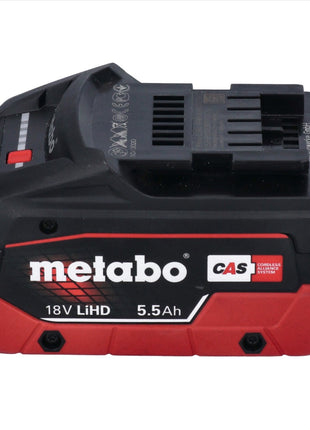 Metabo Basis Set 2x LiHD Akkupack 18 V 5,5 Ah Li-Ion Akku CAS System ( 685122380 ) + ASC 145 Ladegerät AIR COOLED - Toolbrothers