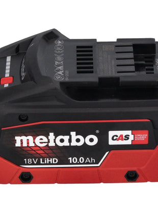 Metabo set básico 2x batería Li-Power 18 V 10,0 Ah CAS Li-Ion (685142590) + cargador ASC 145 + metaBOX