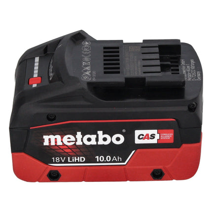 Metabo Basis Set 4x Li Power Akkupack 18 V 10 0 Ah CAS Li Ion Akku 685143590 DUO Doppel Ladegeraet ASC 145 metaBOX 2 - toolbrothers