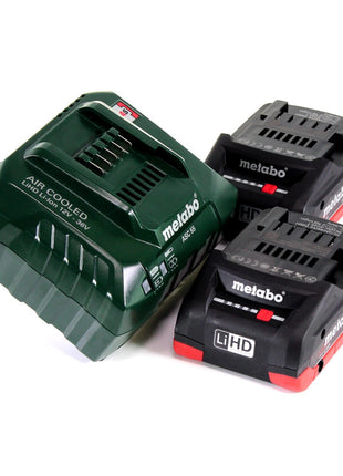 Metabo Akku Basis Set 18V mit 2x Akku LiHD 4,0Ah + Ladegerät ASC 55 ( 685163000 ) - Toolbrothers