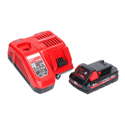 Avvitatore a impulsi a batteria Milwaukee M18 FIW2F12-301X 18 V 339 Nm 1/2" brushless + 1x batteria ricaricabile 3,0 Ah + caricabatterie + scatola HD