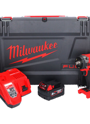 Clé à chocs sans fil Milwaukee M18 FIW2F12-601X 18 V 339 Nm 1/2" brushless + 1x batterie 6,0 Ah + chargeur + boîtier HD