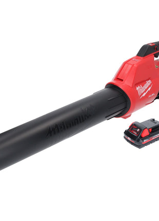 Soplador de hojas a batería Milwaukee M18 FBL-301 sin escobillas + 1x batería 3.0 Ah - sin cargador