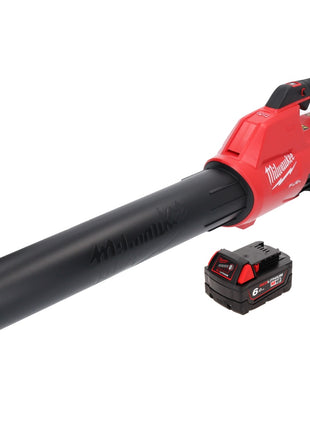 Souffleur à feuilles sans balais Milwaukee M18 FBL-601 + 1x batterie 6,0 Ah - sans chargeur