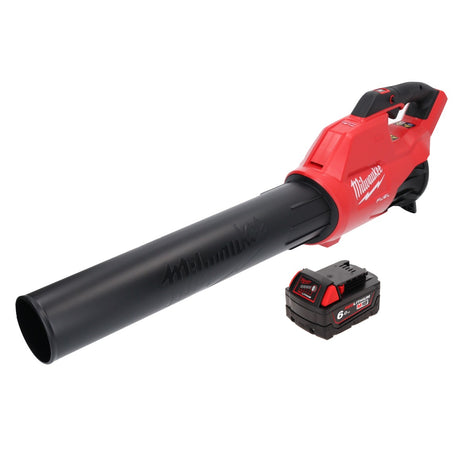 Soplador de hojas a batería Milwaukee M18 FBL-601 sin escobillas + 1x batería 6.0 Ah - sin cargador