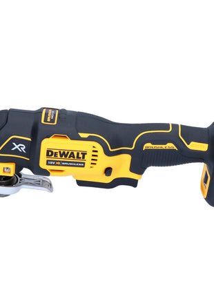 DeWalt DCS 356 N-XJ Akku Multitool Oszillierer 18 V Brushless + 1x Akku 5,0 Ah + Zubehörset - ohne Ladegerät