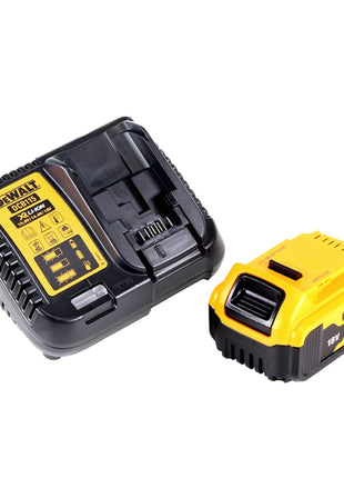 DeWalt DCS 356 P1-XJ Akku Multitool Oszillierer 18 V Brushless + 1x Akku 5,0 Ah + Ladegerät + Zubehörset