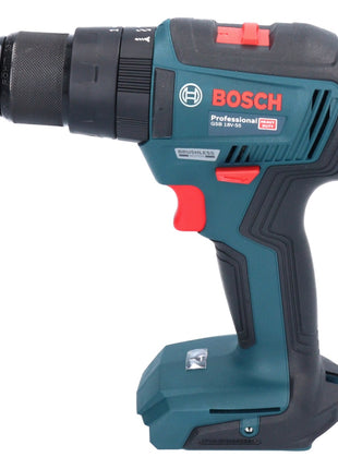 Bosch GSB 18V-55 Taladro percutor inalámbrico profesional 18 V 55 Nm sin escobillas + L-Boxx - sin batería, sin cargador (06019H5303)