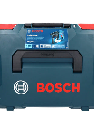 Bosch GBH 18V-21 Taladro percutor inalámbrico profesional 18 V 2,0 J sin escobillas + 1x batería 2,0 Ah + L-BOXX - sin cargador