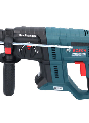 Bosch GBH 18V-21 Taladro percutor a batería profesional 18 V 2,0 J sin escobillas (0611911102) + 2x batería 4,0 Ah + cargador + L-BOXX