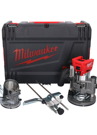 Milwaukee M18 FTR-0X frezarka akumulatorowa 18 V bezszczotkowa + moduły frezarki + HD Box ( 4933471604 ) - bez akumulatora, bez ładowarki