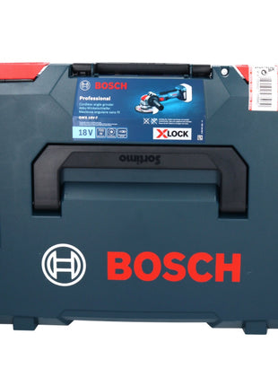 Bosch GWX 18V-7 Professional Akku Winkelschleifer 18 V 125 mm Brushless X-LOCK + 1x Akku 2,0 Ah + Ladegerät + L-Boxx - Toolbrothers