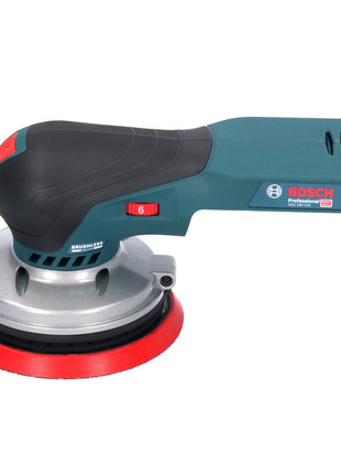 Bosch GEX 18V-125 Lijadora excéntrica profesional a batería 18 V 125 mm sin escobillas + 2x juego de lijado Toolbrothers TURTLE + L-BOXX - sin batería, sin cargador