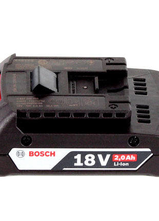 Bosch GWS 18V-10 Professional amoladora angular a batería 18 V 125 mm sin escobillas + 1x batería 2,0 Ah + L-Boxx - sin cargador