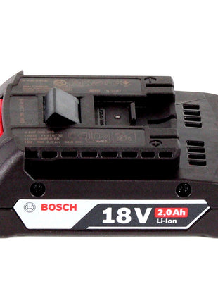 Lijadora excéntrica a batería Bosch GEX 18V-125 Professional 18 V 125 mm sin escobillas + 1x batería 2,0 Ah + 1x juego de lijado Toolbrothers TURTLE + L-BOXX - sin cargador