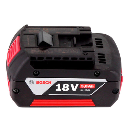 Bosch GEX 18V-125 Lijadora rotorbital profesional sin cable 18 V 125 mm sin escobillas + 1x acumulador 5,0 Ah + L-BOXX - sin cargador