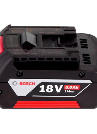 Lijadora excéntrica a batería Bosch GEX 18V-125 Professional 18 V 125 mm sin escobillas + 1x batería 5,0 Ah + 1x juego de lijado Toolbrothers TURTLE + L-BOXX - sin cargador