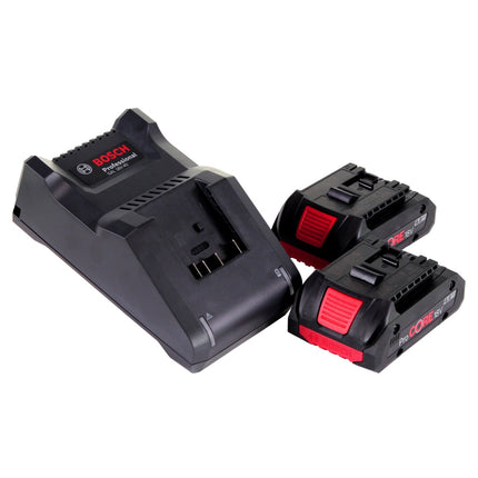 Bosch GEX 18V-125 Lijadora rotorbital profesional sin cable 18 V 125 mm sin escobillas + 2x batería ProCORE 4,0 Ah + cargador + L-BOXX