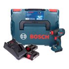 Bosch GDX 18V-210 C Profesjonalny akumulatorowy klucz udarowy 18 V 210 Nm bezszczotkowy + 2x akumulator 2,0 Ah + ładowarka + moduł łączności + L-Boxx