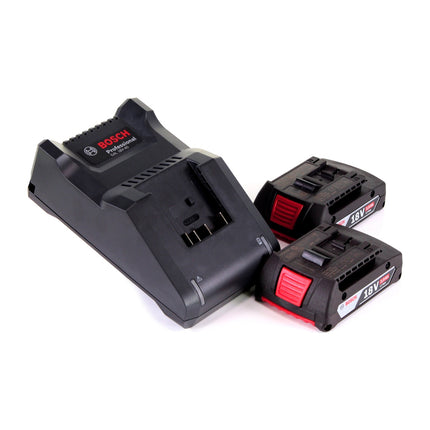 Bosch GDX 18V-210 C Professional cordless impact wrench 18 V 210 Nm brushless + 2x rechargeable battery 2.0 Ah + charger + connectivity module + L-Boxx