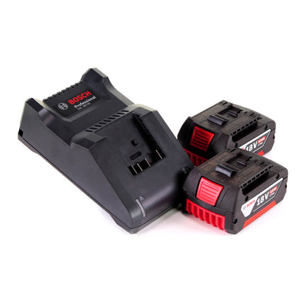 Atornillador de impacto a batería Bosch GDX 18V-210 C Professional 18 V 210 Nm sin escobillas + 2 baterías de 5,0 Ah + cargador + módulo de conectividad + L-Boxx