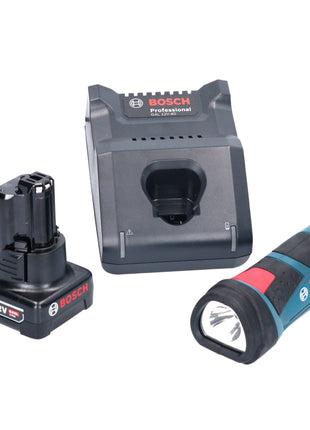 Bosch GLI 12V-80 Lámpara de batería profesional 12 V 80 lúmenes + 1x batería 6,0 Ah + cargador