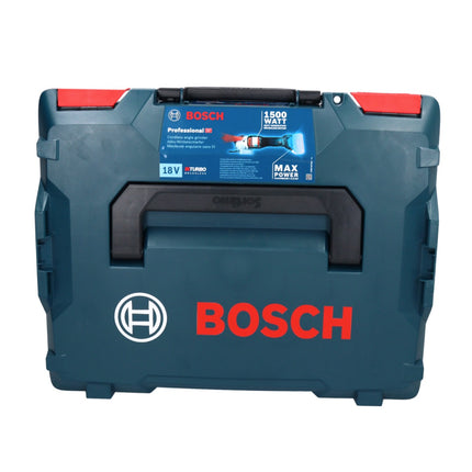Bosch GWS 18V-15 SC Professional Cordless Angle Grinder 125mm Brushless 18V + 1x Battery 2.0Ah + L-BOXX case - without charger