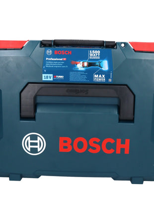 Meuleuse d'angle sans fil Bosch GWS 18V-15 SC Professional 18 V 125 mm sans balais + 1x batterie 4,0 Ah + L-BOXX - sans chargeur