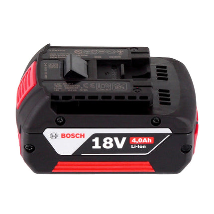 Bosch GWS 18V-15 SC Professional amoladora angular a batería 18 V 125 mm sin escobillas + 1x batería 4,0 Ah + L-BOXX - sin cargador