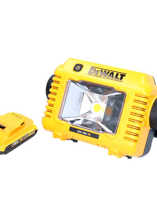 DeWalt DCL 077 Projecteur de travail à LED 12 V 18 V 2000 lm IP54 + 1x batterie 2,0 Ah - sans chargeur