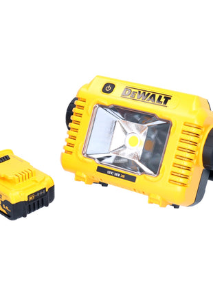 Foco de trabajo LED con batería DeWalt DCL 077 12 V 18 V 2000 lm IP54 + 1x batería 5,0 Ah - sin cargador